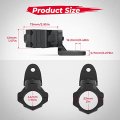 Utv Whip Mount Flag Light Mounting Bracket For 1 75 To 2 In Roll Bar Heavy Duty Adjustable Polaris Rzr 900 1000 Xp Pro Turbo