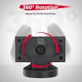 Utv Whip Mount Flag Light Mounting Bracket For 1 75 To 2 In Roll Bar Heavy Duty Adjustable Polaris Rzr 900 1000 Xp Pro Turbo