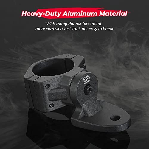 Utv Whip Mount Flag Light Mounting Bracket For 1 75 To 2 In Roll Bar Heavy Duty Adjustable Polaris Rzr 900 1000 Xp Pro Turbo