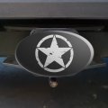 Oscar Mike On Mission Move Vintage Military Star Oval Tow Trailer Hitch Cover Plug Insert