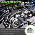 Starter 410-14031 Replacement For 2 3l 1991-1997 Ford Ranger 1992-1993 Mustang 1994-1997 Mazda B2300 Sfd0003 F1tz11002a