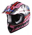 1storm Youth Motocross Helmet Kids Motorcycle Bike Shark Pink Goggles Mg Glove Bundle