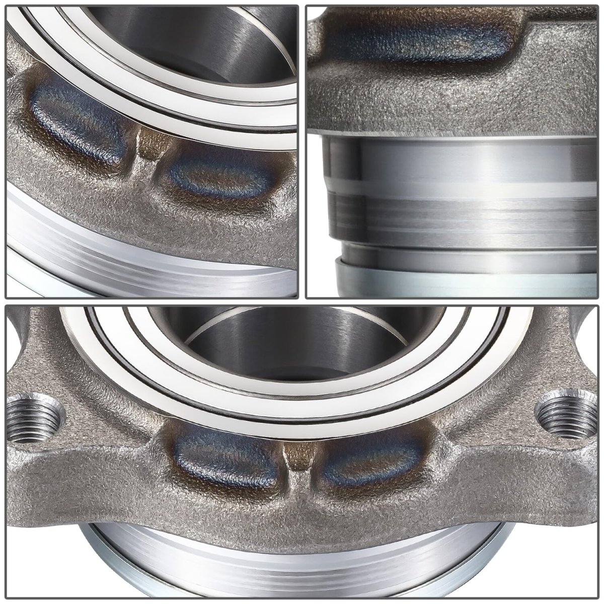 Front Wheel Bearing Hub Assembly For Infiniti G35 4wd 2004 2006 Driver Or Passenger Side Bare Steel Alloy Construction