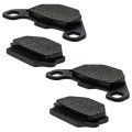 Niche Brake Pad Set For Polaris 2021 Rzr 170 Efi Rear Semi-metallic 2 Pack