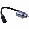 Fridayparts 12v Fuel Solenoid 173-1338 Compatible For Caterpillar Cat 236 246 248 252 262 267 277 287 Replacement