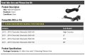Front Idler Arm And Pitman Kit 2 Piece For 2011 2019 Chevy Silverado 2500 Hd High Country Lt Ltz Wt