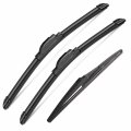 Windshield Wiper Blades 3 Piece Set For Kia Soul 2010 To 2020 Ev 2015 2019 Sorento 2011 24 In 20 11 J Hook 