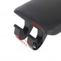 Ocpty Auto Armrest Center Console Lid Skin Cover Base For 2004-2008 Audi A4 B7 Black