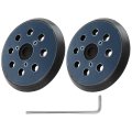 Nghtmre 5 Inch Sander Pad 2pcs A Replaces 343 343k 390 382 8 Hole Hook And Loop For B010 K 5 Ros Update Part 