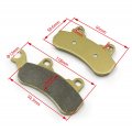 Httmt Disc Brake Pad Set Compatible With Can-am Defender 799cc Dps Xt