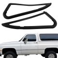 Front Vent Glass Window Weatherstrip Seals Set Pair For Replacement 1981-1991 Blazer 1981-1986 C10 K10 Pickup Truck 