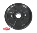 Stock Crank Pulley Aluminum Look Vw Black Compatible With Dune Buggy