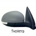 Spieg Vw1321140 Passenger Side Mirror Replacement For Volkswagen Vw Tiguan 2009-2017 Heated Turn Signal Light Puddle Lamp Power