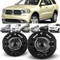 Bumper Fog Light Pair For 2014 2021 Jeep Grand Cherokee Compass Patriot Chrysler 200 300 Town And Country Dodge Avenger 