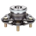 Rear Wheel Hub Assembly Fit For 1997-2001 Honda Prelude 5 Lugs W Abs Bearing 512144 2