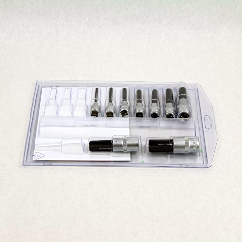 Bondhus 43298 4 17mm 2-inch Prohold Socket Bits With Sockets Set Of 9