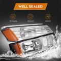 Aintier Automotive Headlight Assemblies Fit For Chevrolet Avalanche 1500 2002-2006 For 2500