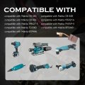 10pcs Carbon Brushes Replacement For Xfd01 18v Lxt Cordless 1 2 In Driver Drill Kit Replaces Cb-440 Cb-448 Cb-436 195021-6