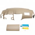 Ecotric Dash Cover Dashboard Overlay Skin Cap Tan Compatible With 2004-2006 Lexus Rx330 2007-2009 Rx350 2006-2008 Rx400h Not A