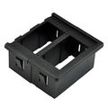 Rocker Switch Panel Holder Housing Kit 6 Pack Black Plastic Mount Bracket For Suv Atv Utv Marine Vehicles 