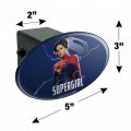 The Flash Supergirl Oval Tow Hitch Cover Trailer Plug Insert 2