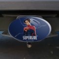 The Flash Supergirl Oval Tow Hitch Cover Trailer Plug Insert 2