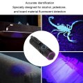 Flashlight 365nm Black Light Flashlights For Resin Curing Leak Detection Travel