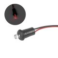 2 Pcs Dc 12v Red Led Light Car Alarm Dash Mount Replace