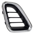 Subaru Ascent 2023 Bumper Cover Grille Front Driver Side Textured Black With Chrome Molding Premier Touring Models Su1038147 