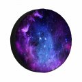Miyasang Galaxy Spare Tire Cover Blue Purple Nebula And Stars Cosmic Weatherproof Universal Wheel Protectors Camper Covers For 