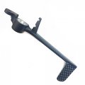 Black High Tensile Strength Aluminum Unfoldable Rear Brake Pedal Foot Lever For Yamaha Yzf-r6 2006-2015 B06y1tnryy 