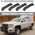 X Autohaux 4pcs 4012326682s Engine Radiator Isolators Mount Bushing Pads For Chevrolet G10 1984-1991 G20