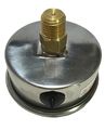 Pneumaticplus Lfsb25-200 Liquid Filled Pressure Gauge Wog- 1 4 Npt Back Mount 2-1 2 Dial 0 To 200 Psi 