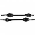 Caltric Front Left And Right Cv Joint Axles Compatible With Yamaha Rhino 450 Yxr450f 4wd 2006 2007 2008 2009