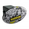 Wonder Woman Warrior Pattern Oval Tow Trailer Hitch Cover Plug Insert