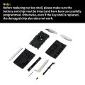 Key Shell Caseless Entry Remote Key Fob Replacement For Mazda Cx-3 2020-2021 Cx-5 3 Buttons Wazske13d03