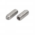 Uxcell M6x16mm 304 Stainless Steel Spring Hex Socket Ball Point Grub Set Screws 10pcs