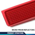 Tail Brake Stop Lamp Rear Bumper Reflector For Toyota Rav4 2006-2012 Pair Red