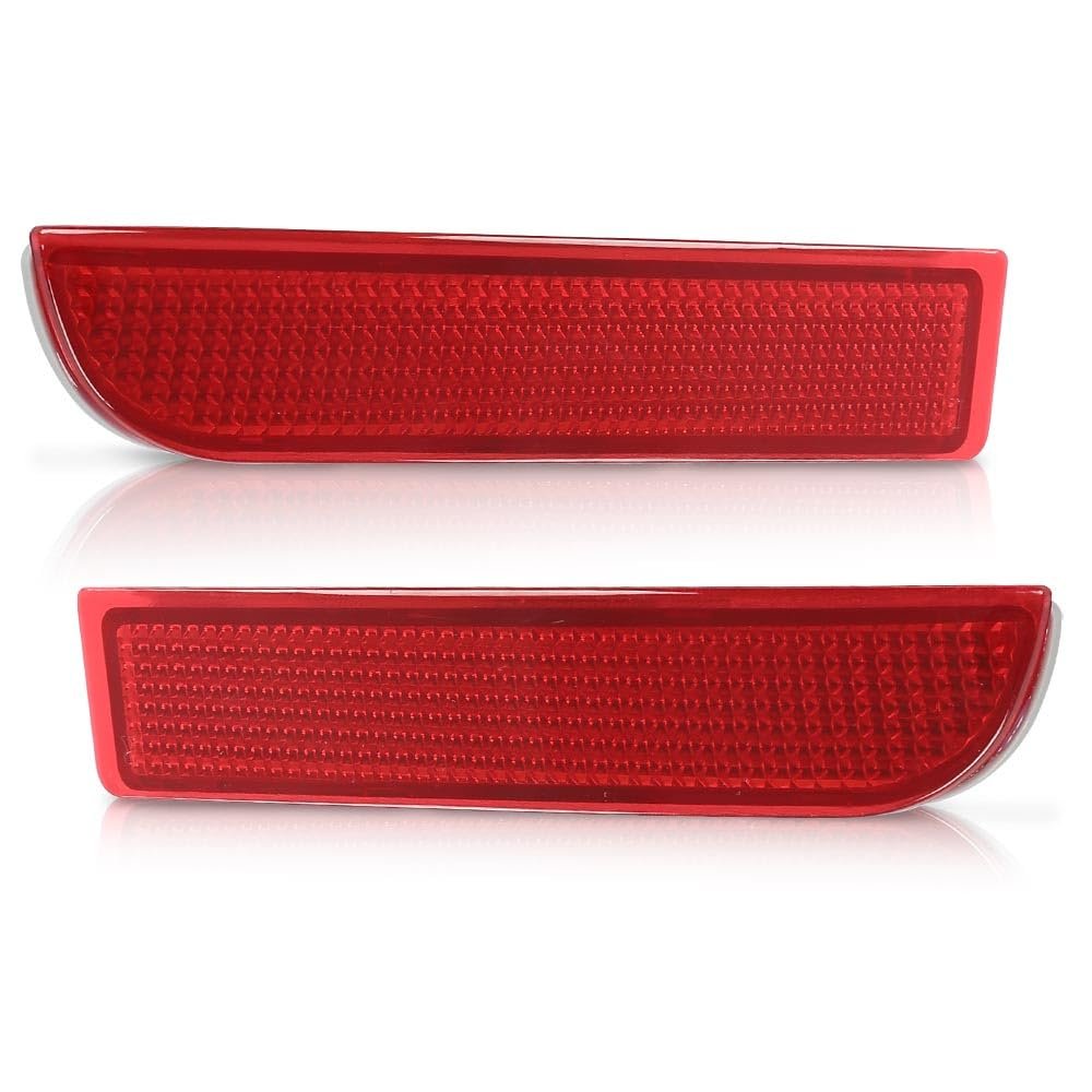 Tail Brake Stop Lamp Rear Bumper Reflector For Toyota Rav4 2006-2012 Pair Red