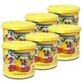 Pack Of 6 Treefrog Gel-typed Automotive Cup-holder Air Freshener Lemon Scented 
