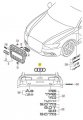 Volkswagen Emblem 4g5-853-742-2zz
