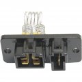 Mazda B2000 B2200 B2600 Blower Motor Resistor 1986-1993 4-prong 1-prong Blade Male Terminals 2 Female Connectors 