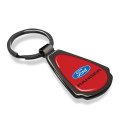 Ford Ranger Red Dome Dark Gunmetal Metal Teardrop Premium Key Chain Keychain Officially Licensed In The Usa