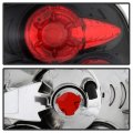 1999-2004 Chevy Silverado Gmc Sierra W Stepside Black Rear Tail Lights Brake Lamps Driver Passenger Side