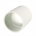 Uxcell 50mm Straight Pvc Pipe Fitting Coupling Adapter Connector 1 Pcs