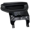 Fog Light Cover For Gmc Sierra 1500 Limited 2019 Front Driver Side Textured Black With Chrome Bumper Capa Certified Replaces 