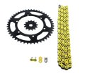 1996 1997 1998 1999 Fits Kawasaki Kx125 125 Yellow Chain Sprocket Black 13 47 112l 
