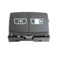 Power Window Switch For Dodge Ram 1500 2009 2010 Rear Sliding Push Button Motorized Part 4602915ab 4602915aa Black Standard 
