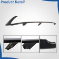 Black Front Right Side Bumper Cover Molding Replacement For Cx-9 2016-2022 Ma1047102 Plastic Trim