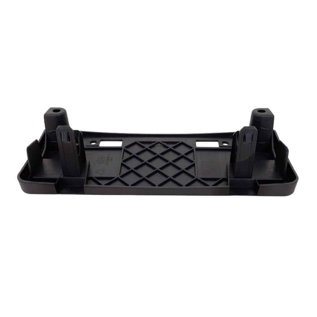 Front License Plate Bracket For Lexus Lx570 2016 2017 2018 2019 2020 2021 Replaces Lx1068152 5211460260 Black Plastic Standard